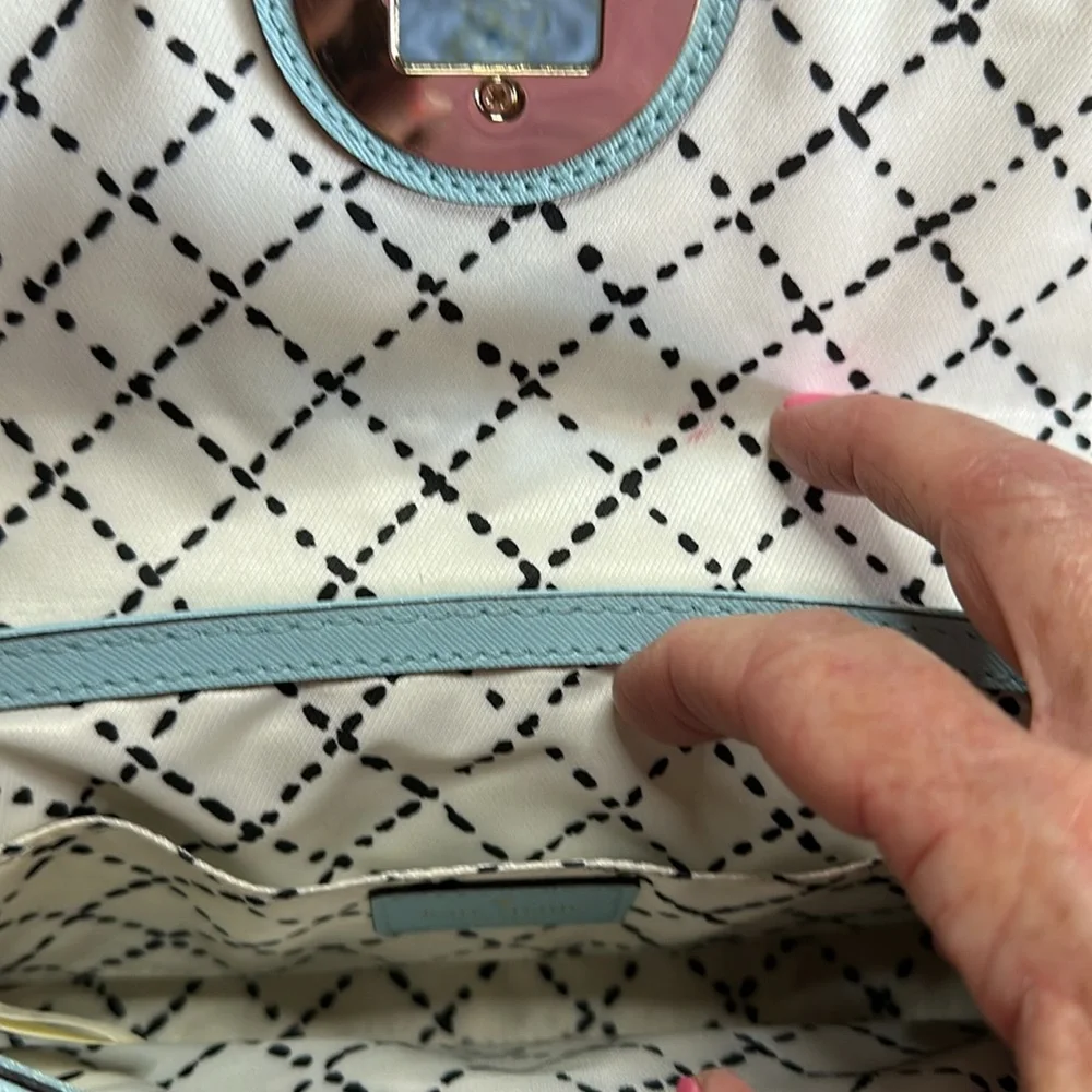 Kate Spade Keira Newberry Lane Saffiano Clutch
